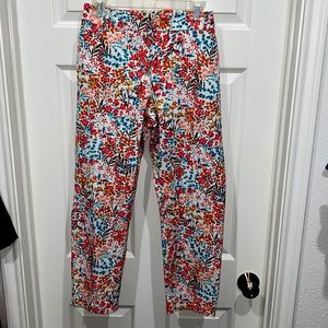 New York & Company flower 🌸 print crops